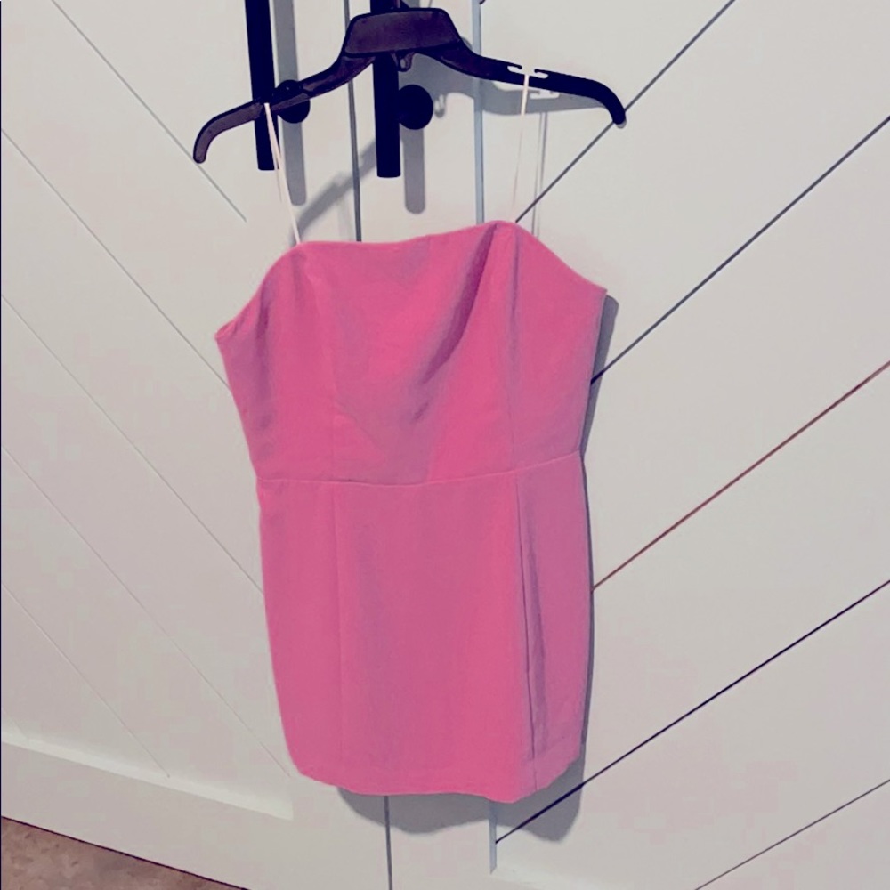 Amanda uprichardson pink mini dress - Large